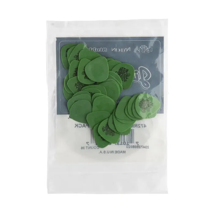DUNLOP Pack de 36 médiators Tortex Jazz III Green - Medium