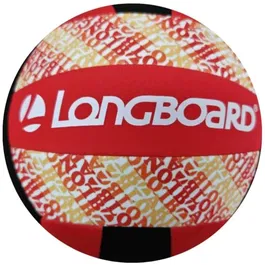 Longboard T5 Ballon de Volley Sun en Néoprene - Couleur Rouge, Gris, Blanc - Poids 270g