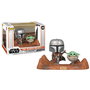 FUNKO Figura POP Star Wars The Mandalorian - The Child et Mandalorian avec dimensions 192 mm x 255 mm x 148 mm