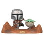 FUNKO Figura POP Star Wars The Mandalorian - The Child et Mandalorian avec dimensions 192 mm x 255 mm x 148 mm