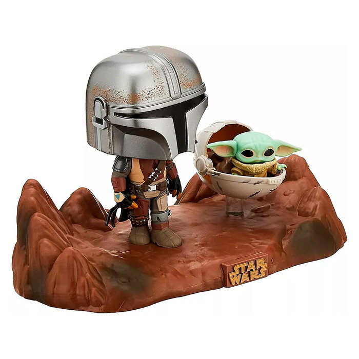 Funko Pop Star Wars The Mandalorian & Baby Yoda Moment