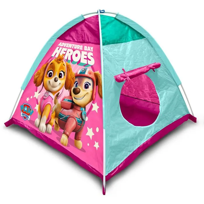 PAT'PATROUILLE - Tente dôme de jeu pour enfants - Rose - 112 x 112 x 94 cm