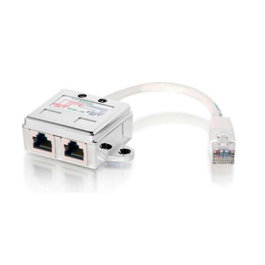 Equip Rj45 Cat5E Adaptateur 1x RJ45 Mâle vers 2x RJ45 Femelle 12 cm