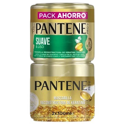 Pantene Coffret de masques Suave y Liso 2 x 300 ml