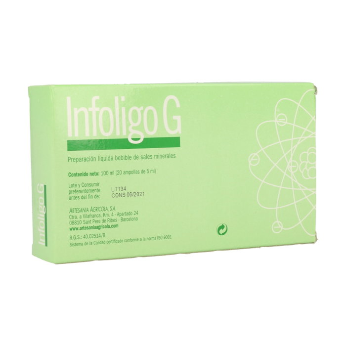PLANTIS Infoligo G (Cu-Mg-Mn-Zn) 20 ampoules