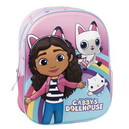 Cerdá Cartable Enfant 3D Gabby's Dollhouse Rose