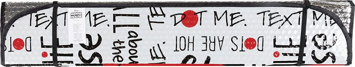 Licensing CZ10255 Parasol Frontal 130x70 cm, Protection Maximale, Certification Européenne