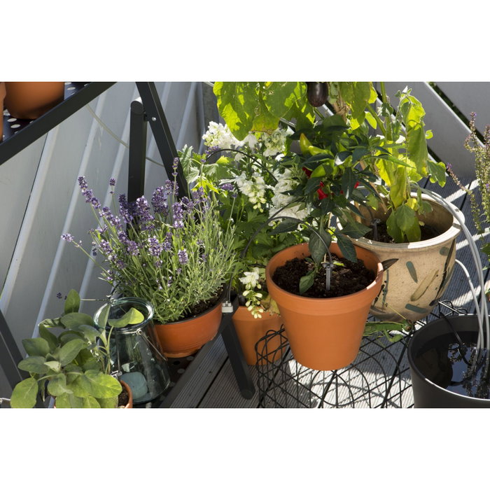 Gardena Arrosoir automatique de vacances - Kit complet programmable pour 36 plantes Gardena Arrosoir automatique de vacances - Kit complet programmable pour 36 plantes