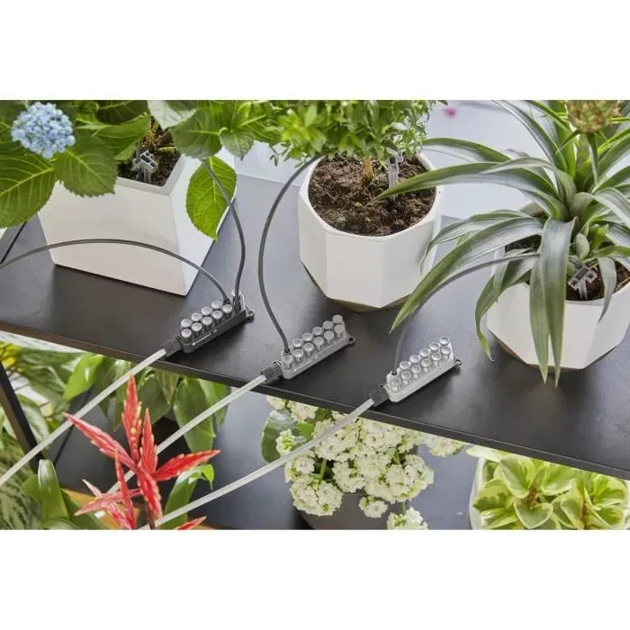 Gardena - Arrosoir automatique de vacances - Kit complet avec réservoir - Programmable pour jusqu'à 36 plantes - Autonome avec transformateur 14V