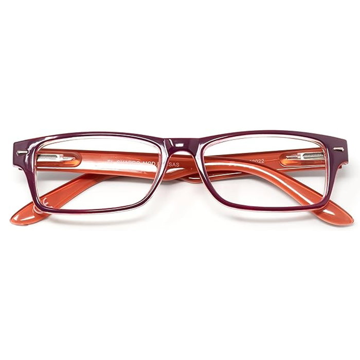 EL CHARRO Lunettes de lecture Kansas Violet/Orange +2,5