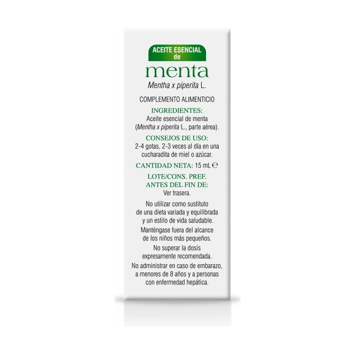 SORIA NATURAL Huile essentielle de Menthe