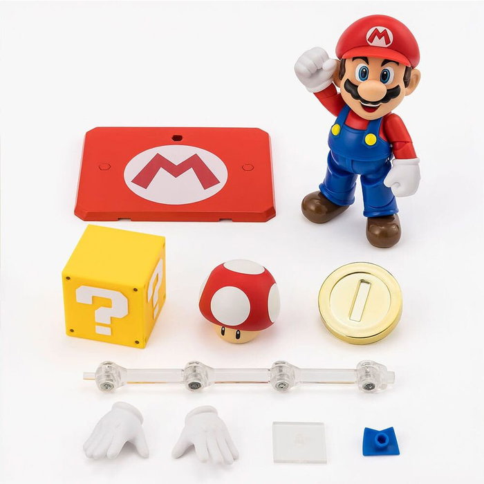 Tamashii Nations Figure Mario Super Mario 10cm Tamashii Nations Figure Mario Super Mario 10cm