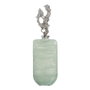 BigBuy Home Bouteille décorative Vert Argenté 16 x 9 x 54 cm