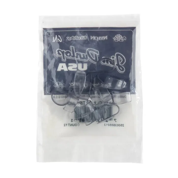 Dunlop Médiators de pouce Clear Medium (Pack de 12) Dunlop Médiators de pouce Clear Medium (Pack de 12)