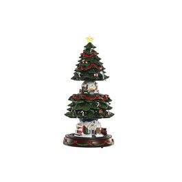 Sapin de Noël Home ESPRIT Multicouleur polypropylène Musical