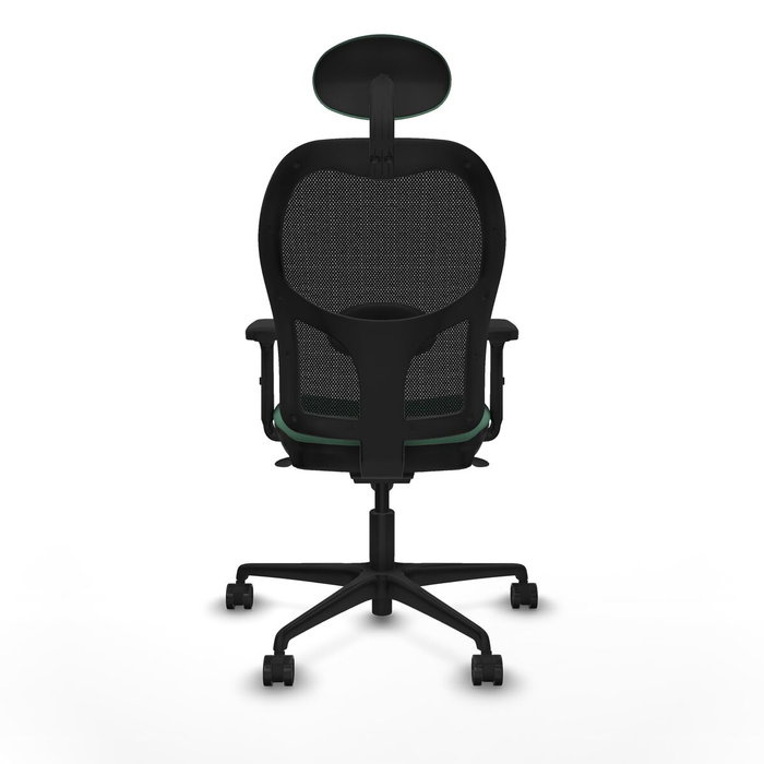 Piqueras y Crespo Chaise de Bureau avec Appui-tête 2D036N1 Vert émeraude Piqueras y Crespo Chaise de Bureau avec Appui-tête 2D036N1 Vert émeraude