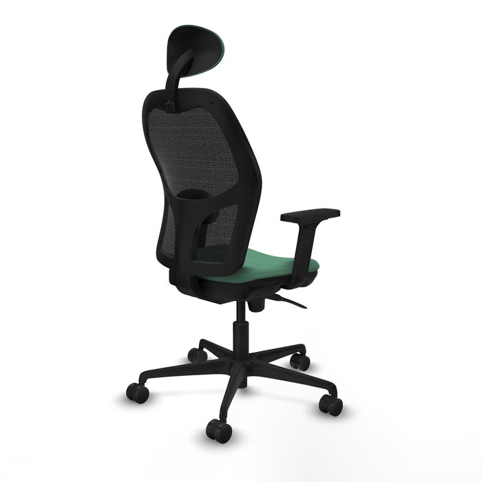 Piqueras y Crespo Chaise de Bureau avec Appui-tête 2D036N1 Vert émeraude Piqueras y Crespo Chaise de Bureau avec Appui-tête 2D036N1 Vert émeraude
