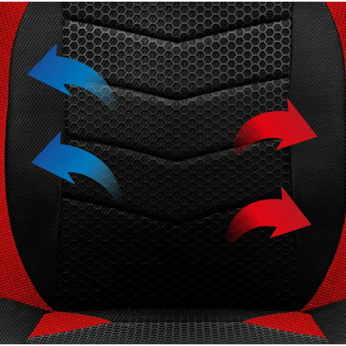 Chaise de jeu Huzaro FORCE 2.5 Noir Rouge Noir Rouge