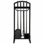 Acessoires de cheminée Alexandra House Living Noir Fer 27 x 75 x 31 cm