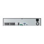 Hanwha - Enregistreur vidéo réseau (NVR) 16 canaux, 32 MP, 140 Mbps, 16 ports PoE, HDMI, USB, 4 emplacements SATA (max. 24 To), support IA