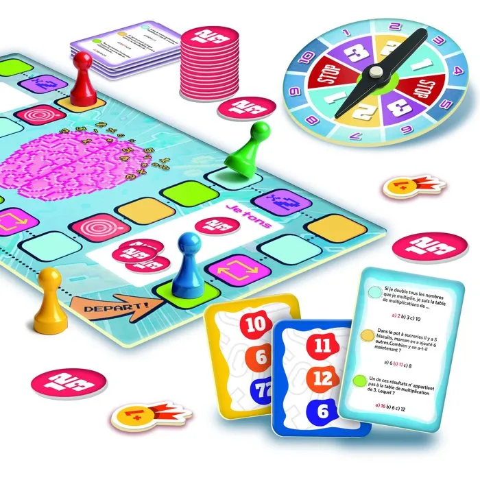 Lisciani Giochi I'm Genius Maths'Up - Jeu éducatif de mathématiques Multiplications