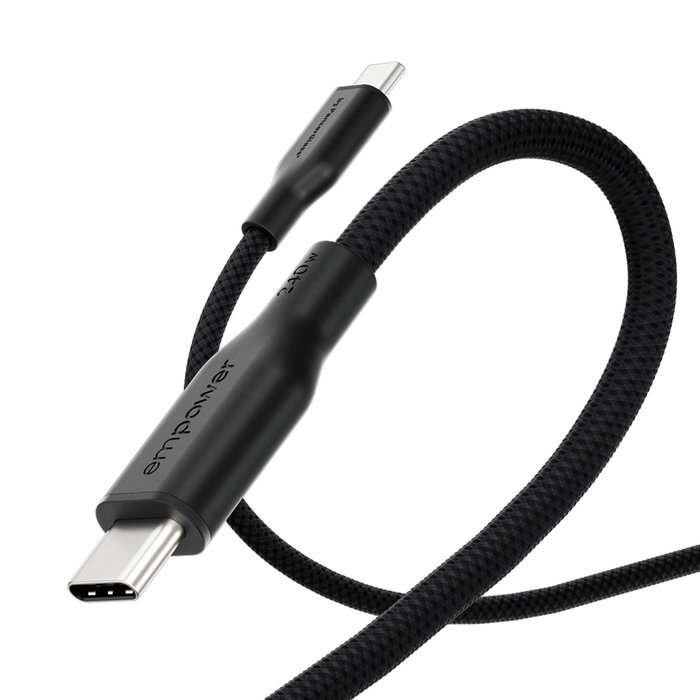 PanzerGlass empower Racing 240W USB-C vers USB-C 1,2m noir