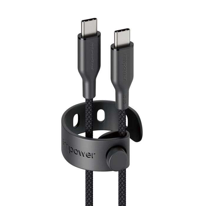 PanzerGlass empower Racing 240W USB-C vers USB-C 1,2m noir