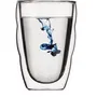 BODUM Set de 6 Verres Pilatus en Verre Borosilicate à Double Paroi - 0.35 L - Transparent - Thermorésistants pour Boissons Chaudes et Froides