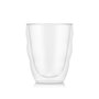 Bodum Set de 6 verres Pilatus double paroi, 0,35 l, Transparent