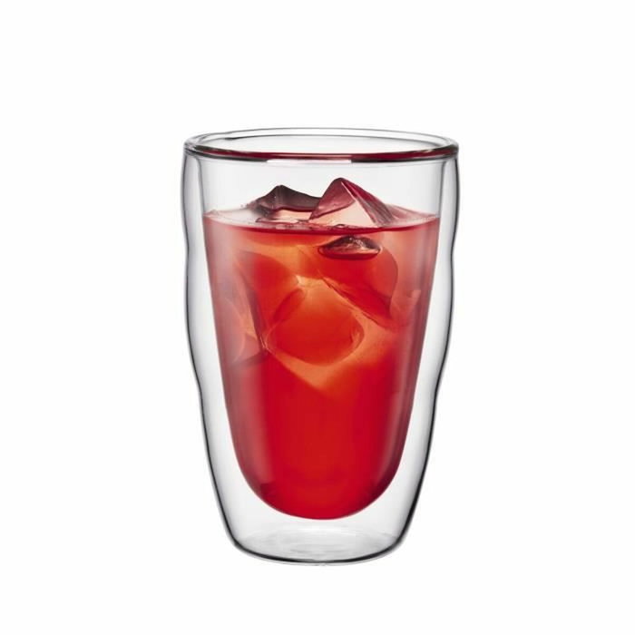 Bodum Set de 6 verres Pilatus double paroi, 0,35 l, Transparent Bodum Set de 6 verres Pilatus double paroi, 0,35 l, Transparent