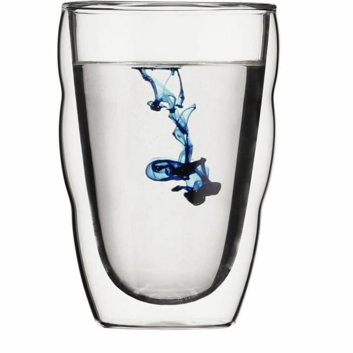 Bodum Set de 6 verres Pilatus double paroi, 0,35 l, Transparent Bodum Set de 6 verres Pilatus double paroi, 0,35 l, Transparent