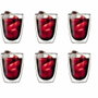Bodum Set de 6 verres Pilatus double paroi, 0,35 l, Transparent