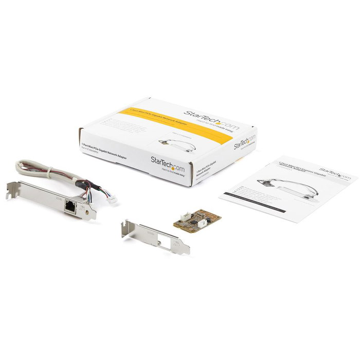 Carte réseau Startech ST1000SMPEX RJ45 – Adaptateur PCI Express Mini Card Gigabit Ethernet 1 Gbps – Wake-on-LAN