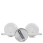 Selena HO-APL-GU10-007 Applique Murale Réglable 2xGU10 Sans Lampe Aluminium Éclairage Intérieur