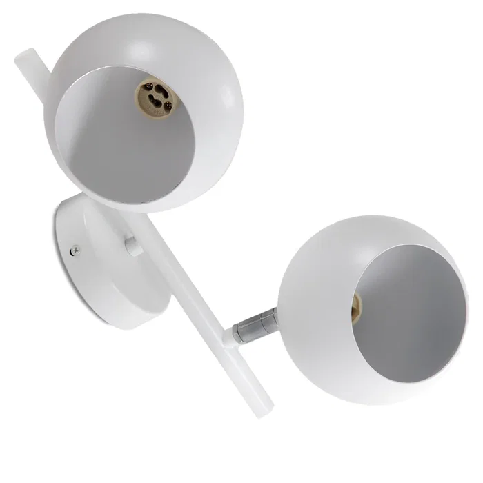Selena Aplique Murale Orientable 2xGU10 (Sans Ampoule) pour Éclairage d'Intérieur LED - Réf. HO-APL-GU10-007