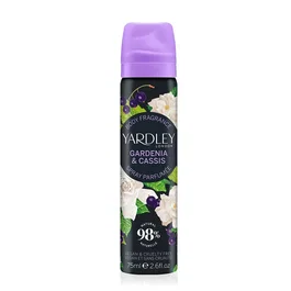 Yardley Gardenia & Cassis Spray corporel 75 ml