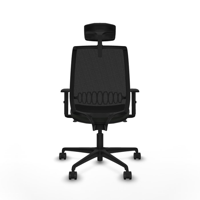 Piqueras Y Crespo Alares Chaise de Bureau avec Mécanisme Synchrone, Noir