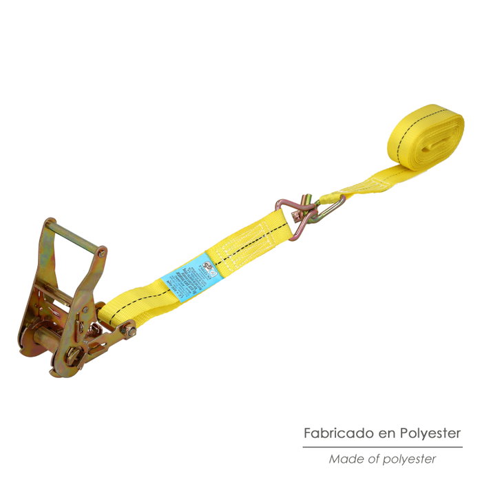 WOLFPACK LINEA PROFESIONAL Sangle d'arrimage avec cliquet 38 mm x 6 m