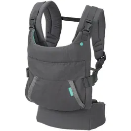 Infantino Porte-Bébé Cuddle Up Ourson, Portage Ventral Face et Dorsal, Assise Ergonomique, Poids 5.4 à 18.1 kg