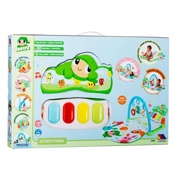 Molto Gimnasio Actividades Piano 60X7X40Cm
