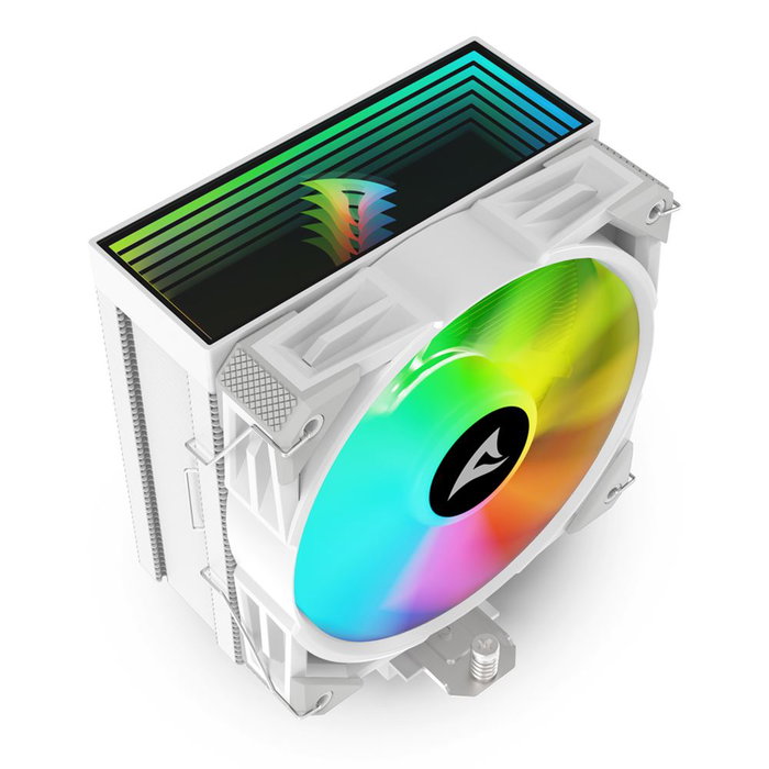 Sharkoon A50 RGB Ventilateur CPU 120 mm Dissipateur Refroidissement 5 Caloducs 230W TDP PWM Intel AMD Sharkoon A50 RGB Ventilateur CPU 120 mm Dissipateur Refroidissement 5 Caloducs 230W TDP PWM Intel AMD