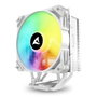 Sharkoon A50 RGB Ventilateur CPU 120 mm Dissipateur Refroidissement 5 Caloducs 230W TDP PWM Intel AMD