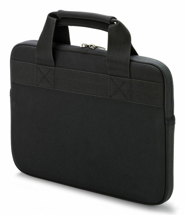Dicota SMART Housse de Protection en Néoprène pour Ordinateur Portable 13-13.3", avec Poche à Fermeture Éclair et Poignées Rembourrées