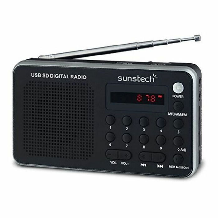 Radio numérique portable Sunstech RPDS32SL Wi-Fi Radio numérique portable Sunstech RPDS32SL Wi-Fi