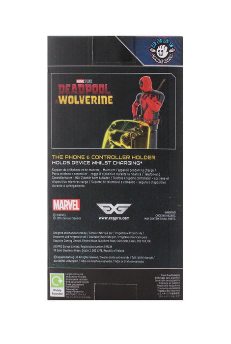 Exquisite Gaming Marvel Deadpool 3 Cable Guy Support de Charge