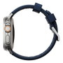 Nomad Rugged Strap Bleu Atlantique Connecteur Argent 42/44/45/49mm
