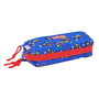 Disney - Étui organisateur triple compartiments Mickey Mouse pour cahier ou dossier - Dimensions 22 x 6 x 8.5 cm avec élastique arrière
