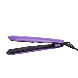 Wad Professional Beauty Plancha Mensa Lila - Plaque lisse professionnelle pour cheveux - Plaques titane 90x26 mm - Température réglable 180-230°C - 47W