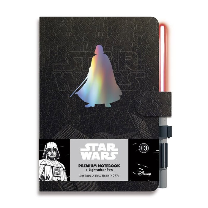 Star Wars carnet de notes A5 Premium avec un stylo Darth Vader Star Wars carnet de notes A5 Premium avec un stylo Darth Vader