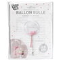 Party Time Ballon transparent avec confettis de 35 cm